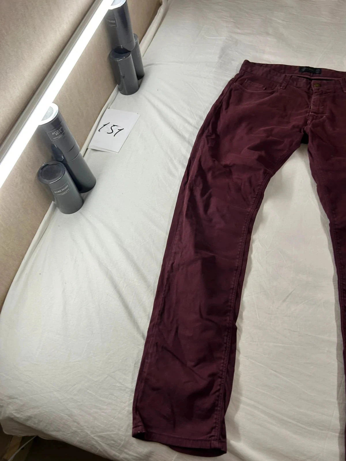 Rode bordeaux vintage jeans Zara Man – photo 3